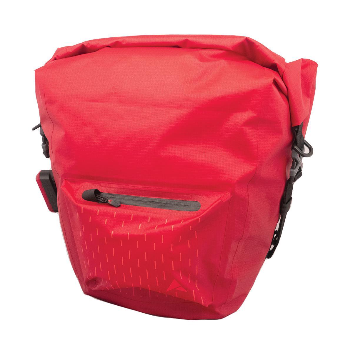 Thunderstorm Adventure Pannier Adventure Red 25L Waterproof | Hi-Viz 1/4