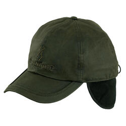 Casquette Browning Verte avec Cache oreilles Winter Wax Fleece