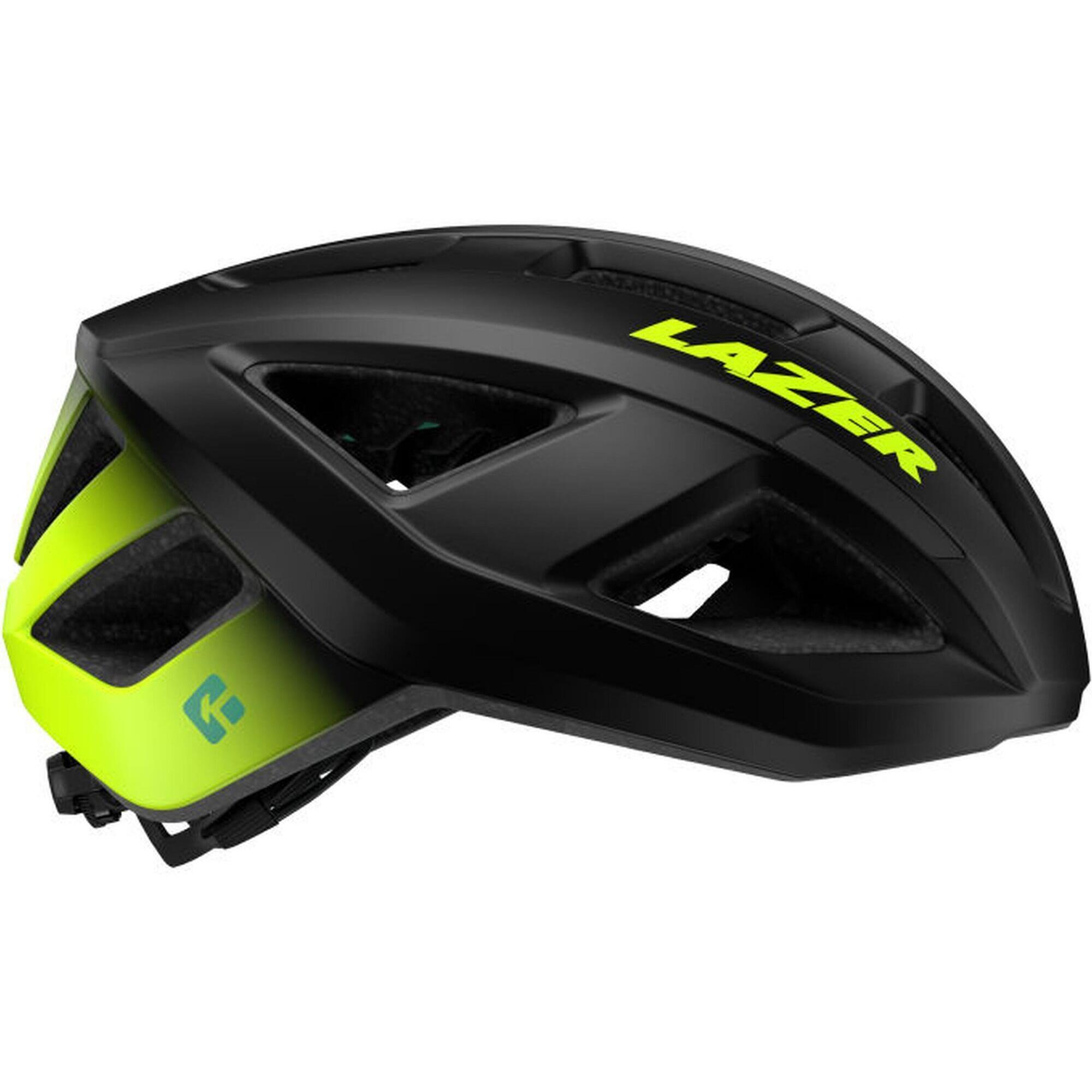 Lazer Tonic KinetiCore Cycle Helmet Flash Yellow Matt Black 1/6