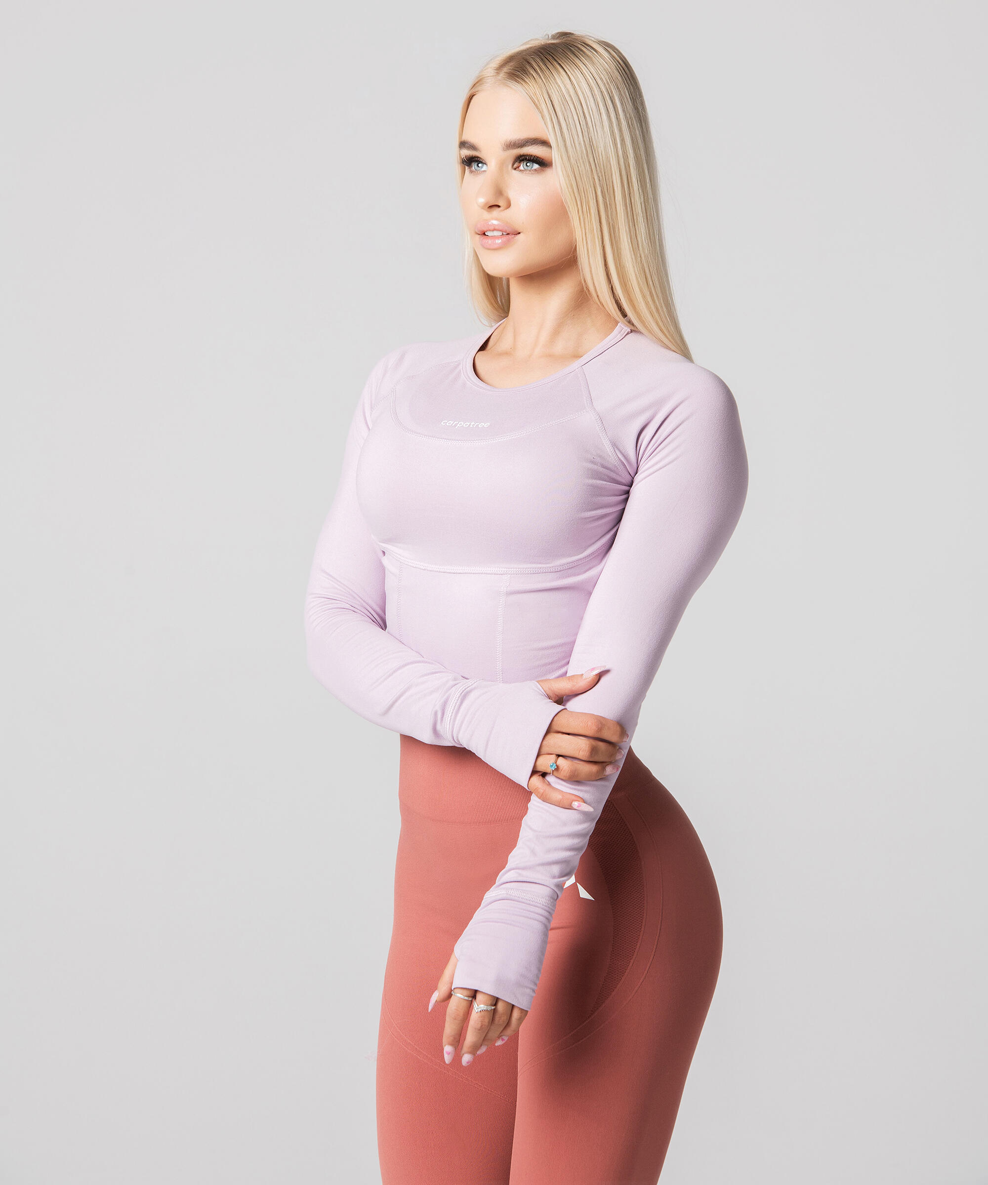 Top z długim rękawem sportowy dla kobiet Carpatree Mellow