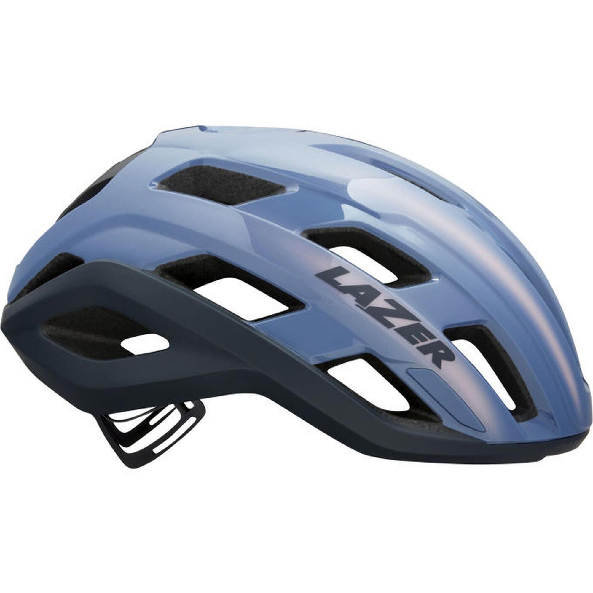 LAZER Lazer Strada KinetiCore Cycle Helmet Light Blue Sunset