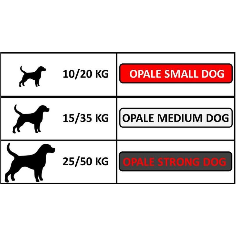 Longe de traction OPALE ALM 190cm pour canicross - STRONG DOG