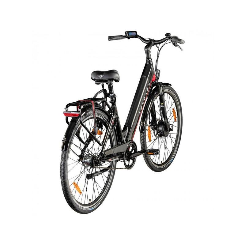 Rower elektryczny miejski Zundapp czarny rama 19 cali ZUNDAPP Decathlon