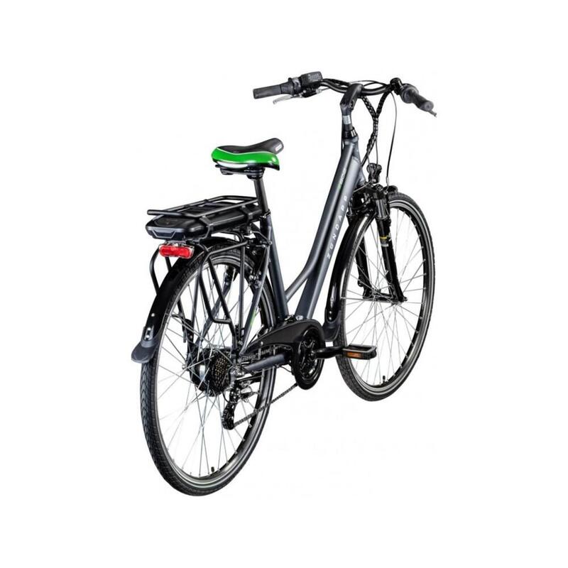 Rower elektryczny trekkingowy Zundapp szary rama 19 cali ZUNDAPP Decathlon