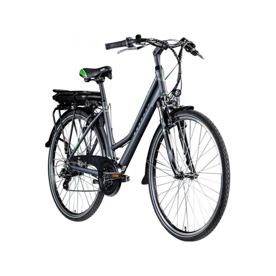 Rower elektryczny trekkingowy Zundapp szary rama 19 cali ZUNDAPP
