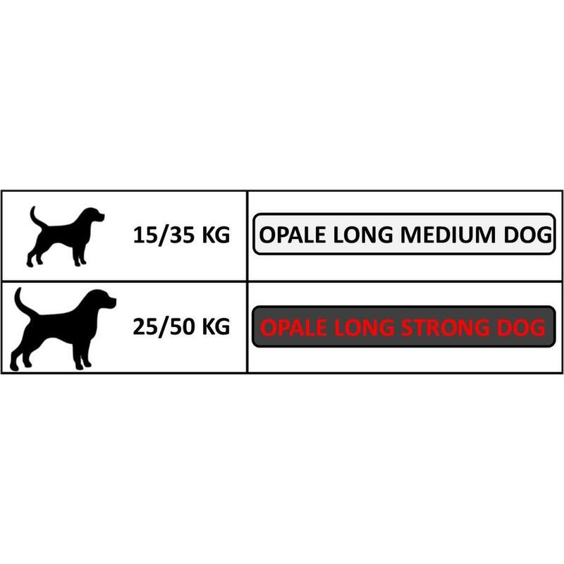 Longe de traction OPALE ALM 240cm pour caniVTT - MEDIUM DOG