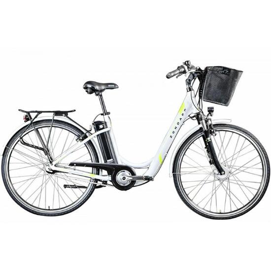 Rower elektryczny miejski Zundapp biały rama 19 cali