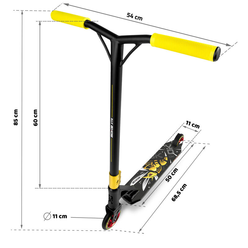 Trotinetă freestyle Soke XTR