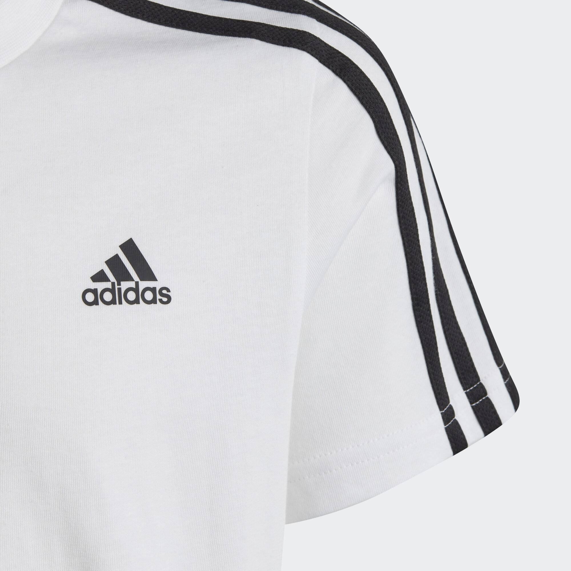 Essentials 3-Stripes Cotton Tee 5/7