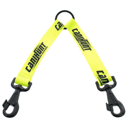 Accouple HUNTER 2 chiens CANIHUNT jaune