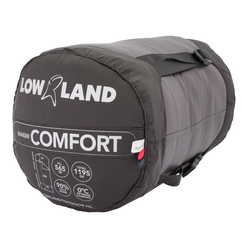 Ranger Comfort - Saco-cama com manta de penas - Nylon - 230x80cm - 1195gr - 0°C