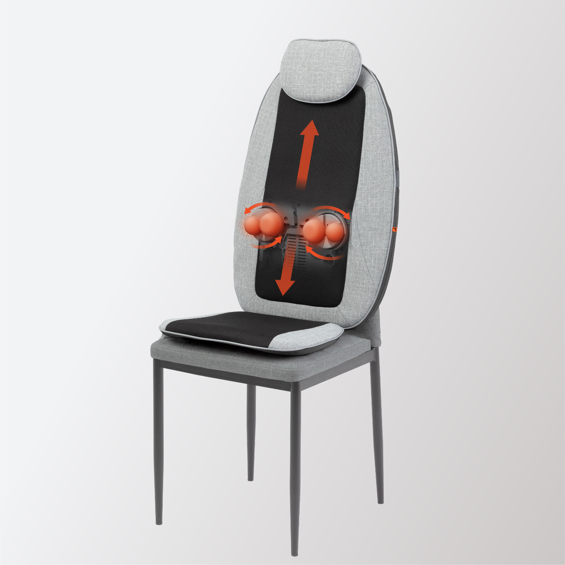 Shiatsu Sitzauflage mit 4-Punkt-Massage, Wrme- und Vibrationsfunktion |  Decathlon