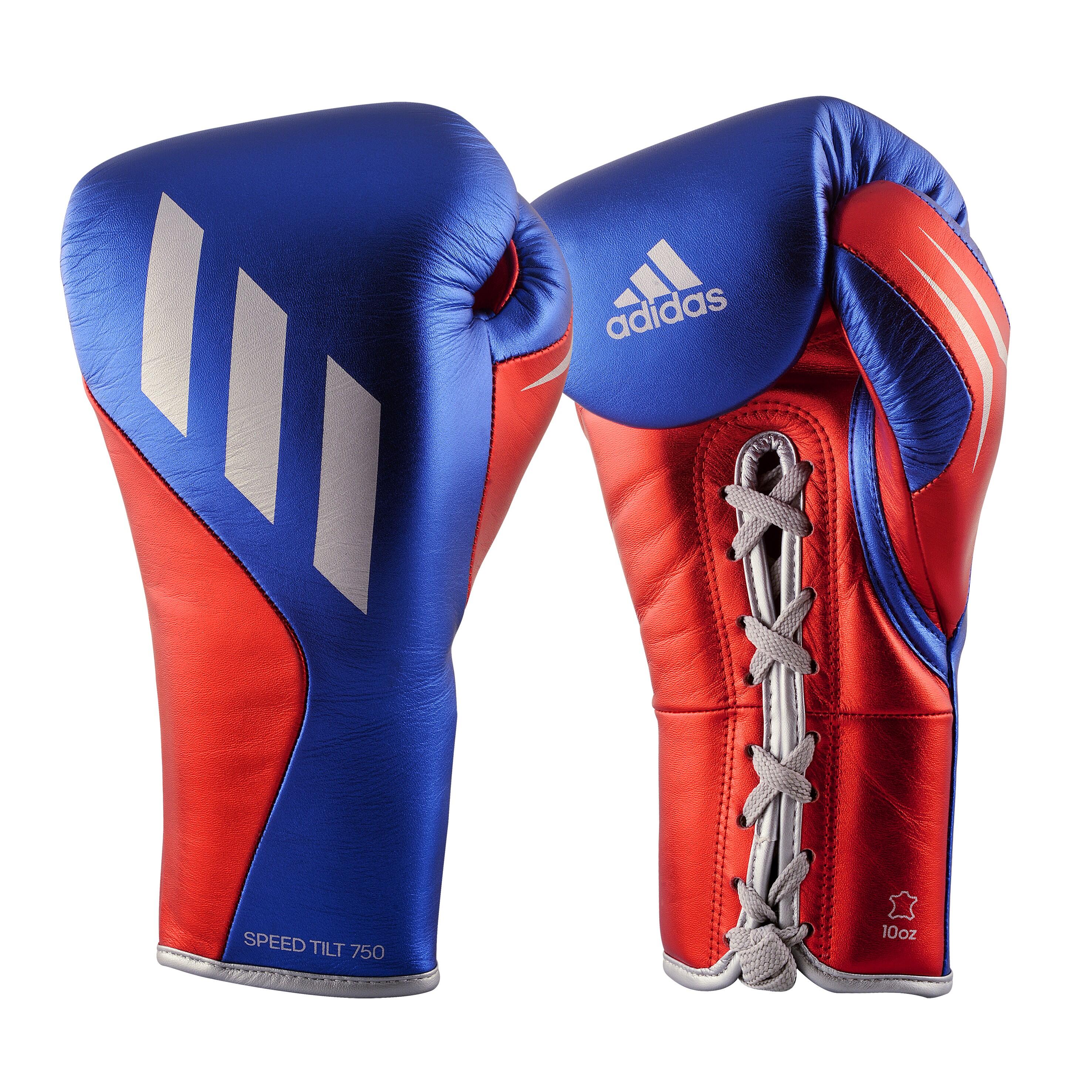 Guantes de boxeo de cuero con cordones ADIDAS TILT750 3/5