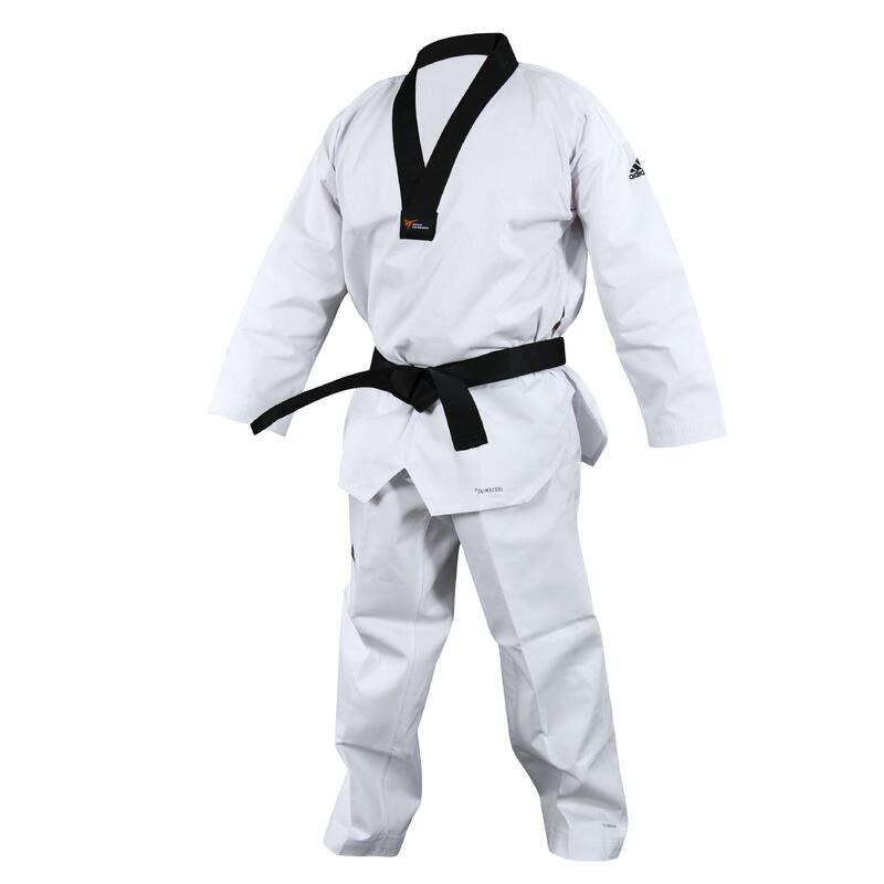 Dobok ADIDAS Taekwondo col blanc Champion II