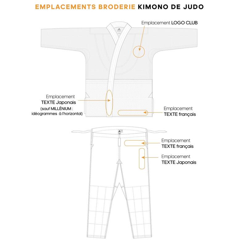 kimono de judo de entrenamiento Adidas J500