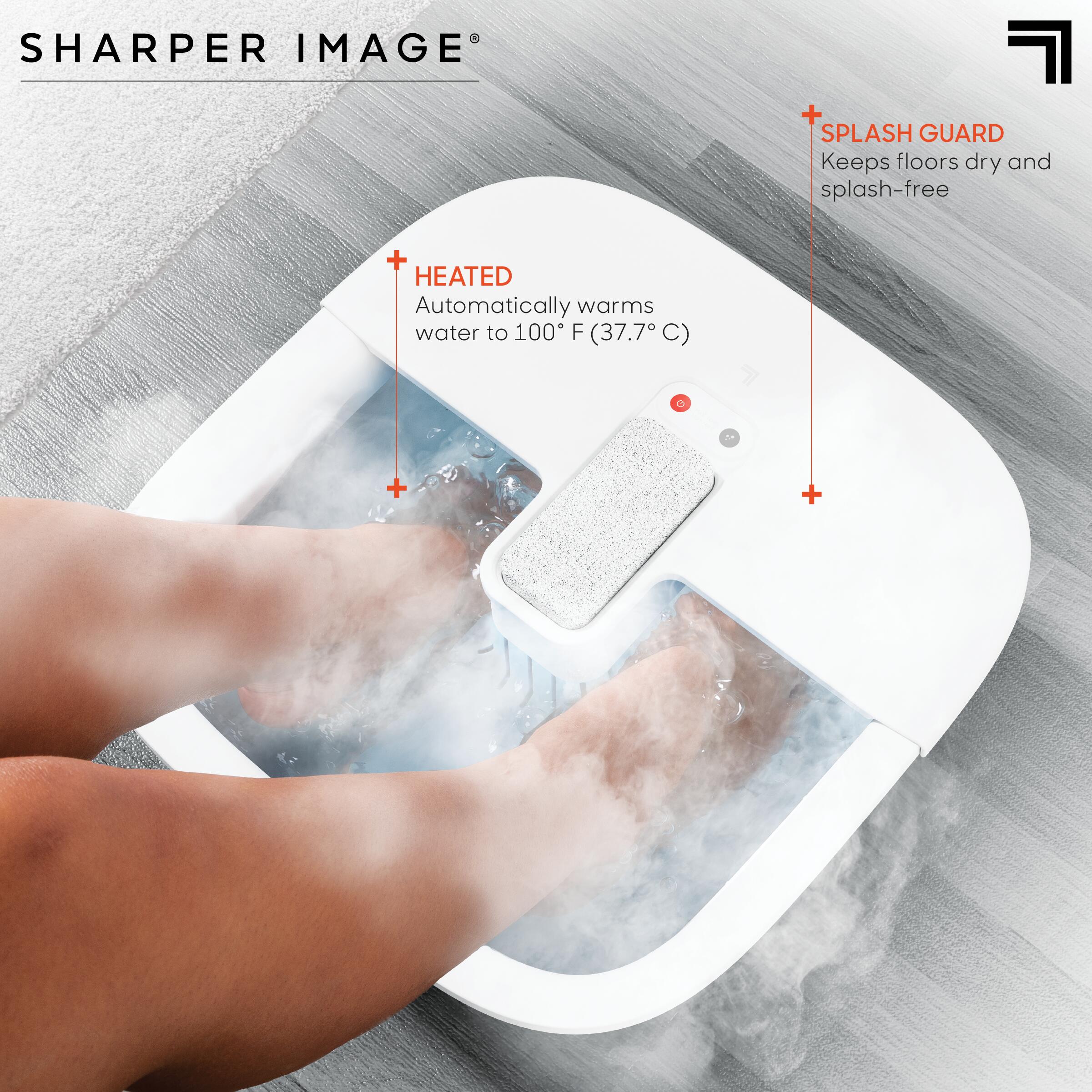 Sharper Image - Bain de pieds chauffant et massant 2/5
