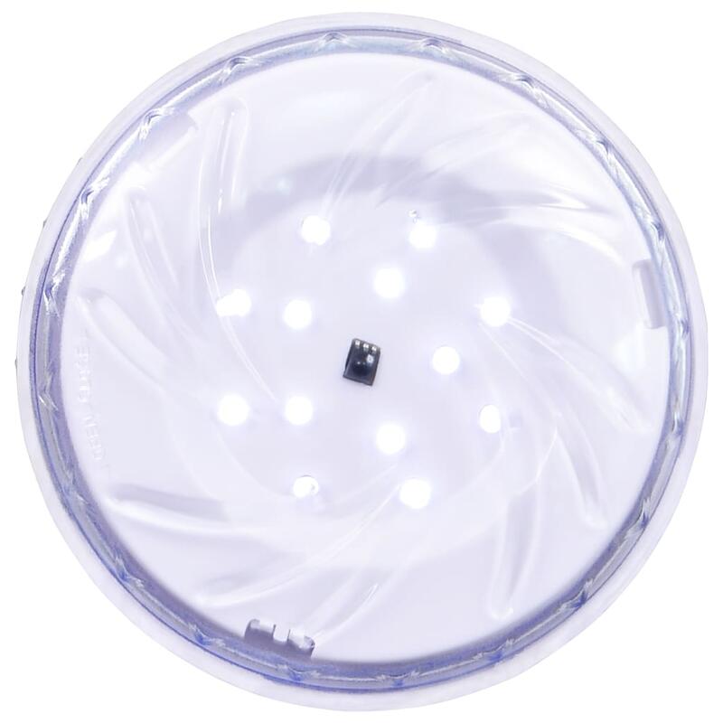 Luz LED piscina submersíve/flutuante c/ controlo remoto branco vidaXL