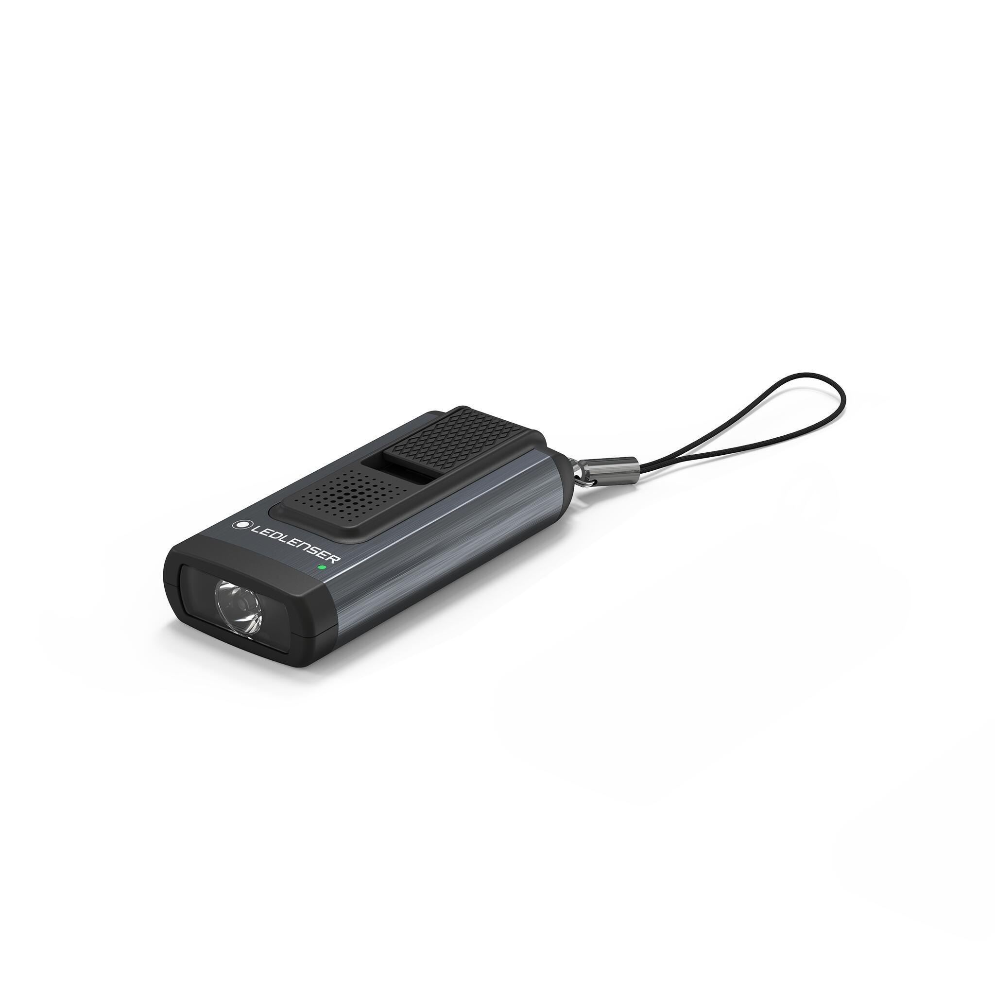 LEDLENSER K6R Safety latarka brelok 400lm alarm