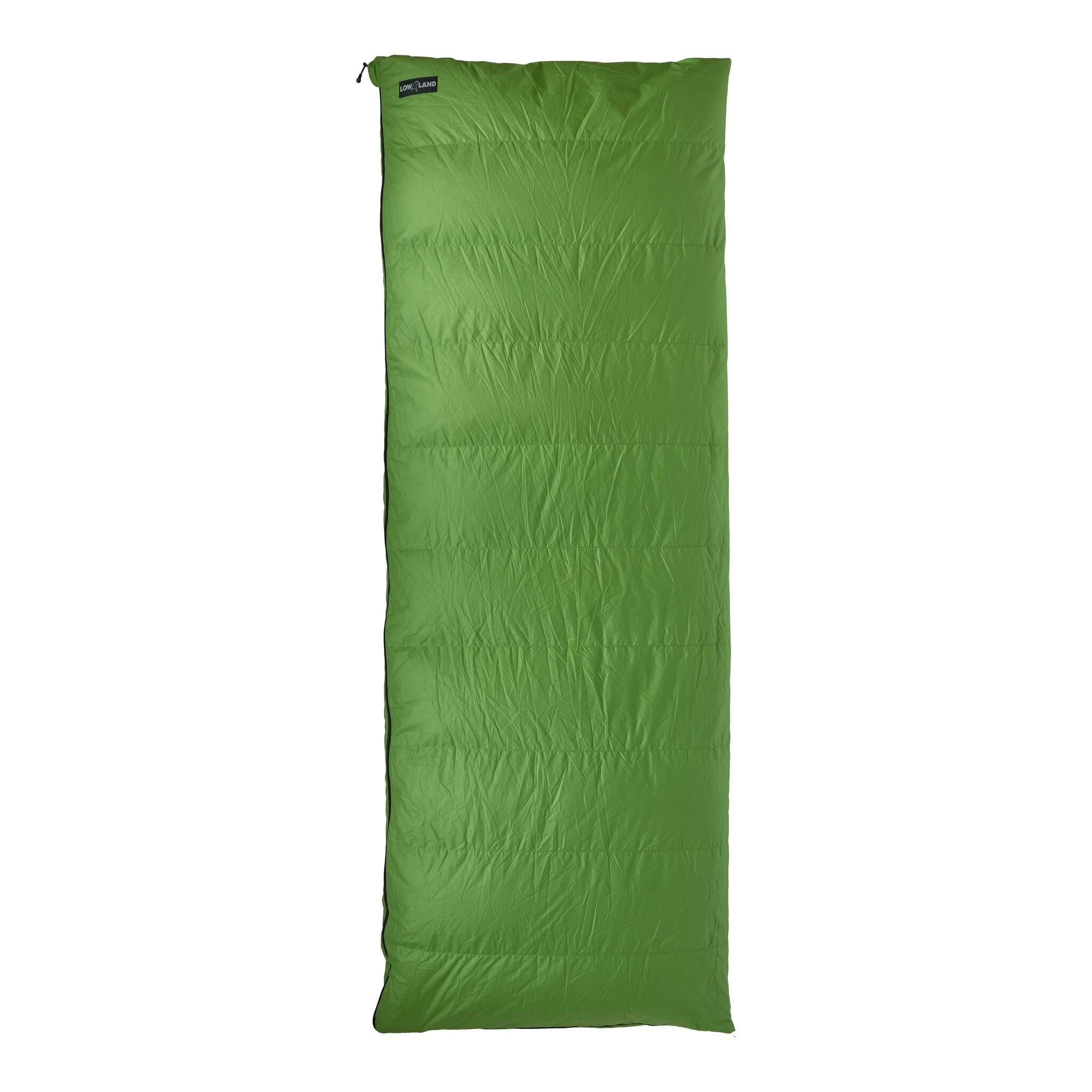 Lowland - Companion Summer - Sac De Couchage En Duvet - Coton - 210 Cm - 1475 Gr - +2°c - Sac De Couchage - Vert - 210 Cm - Decathlon