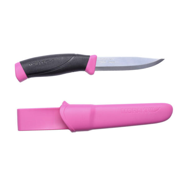 MORAKNIV COMPANION (S) kés, tokkal, rózsaszín