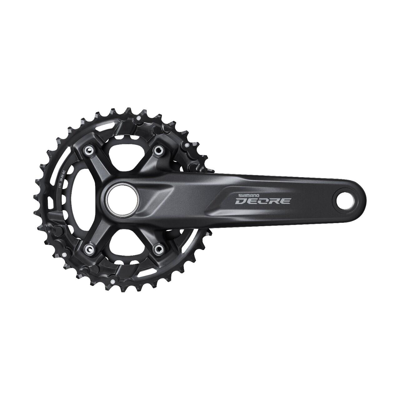 SHIMANO Dvojité pedály Shimano Deore Fc-M5100-B2 11V