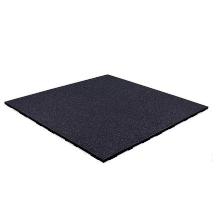 Carrelage de sol sportif FIFTEEN - 100x100 cm - 20 mm - Gris foncé