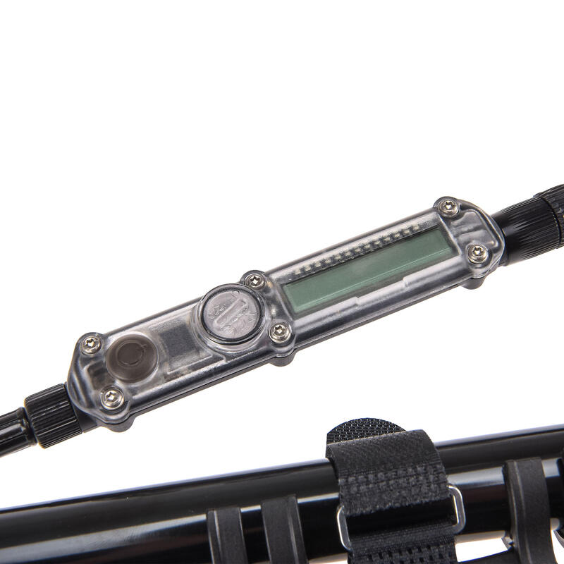 Pompe à Pied Lezyne Micro Floor Drive Digital HPG (Max 11 bar) Argent