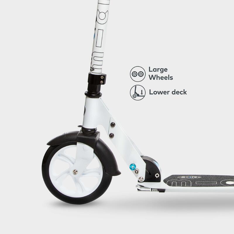 micro Scooter white