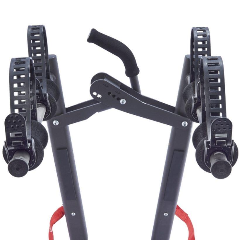 Porte-vélo 2 vélos électriques suspendus sur attelage JUPITER 2 ELEC 3/5