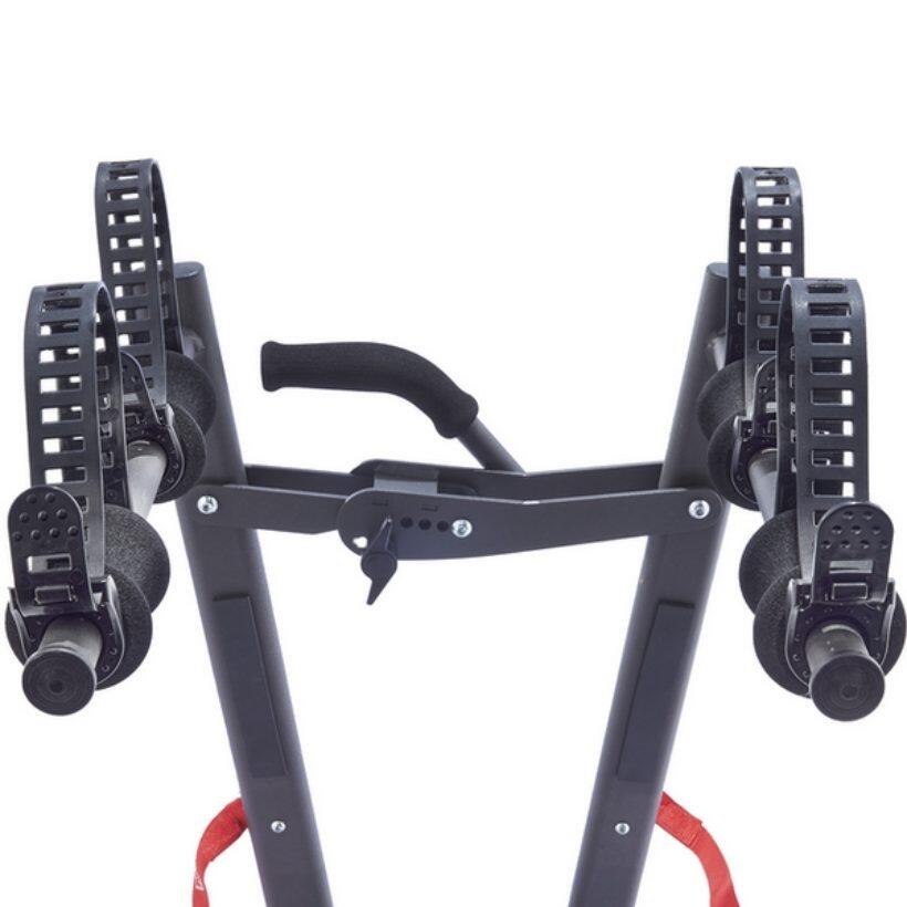 Porte-vélo 2 vélos électriques suspendus sur attelage JUPITER 2 ELEC 4/5