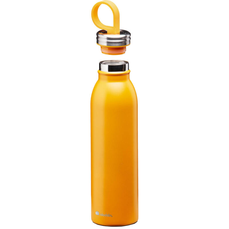 Botella Agua Acero Inox. Aladdin Chilled Thermavac 0.55L Amarillo Sin Bpa