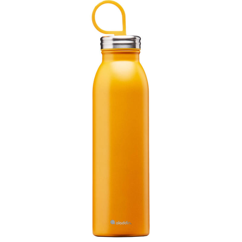 Botella Agua Acero Inox. Aladdin Chilled Thermavac 0.55L Amarillo Sin Bpa