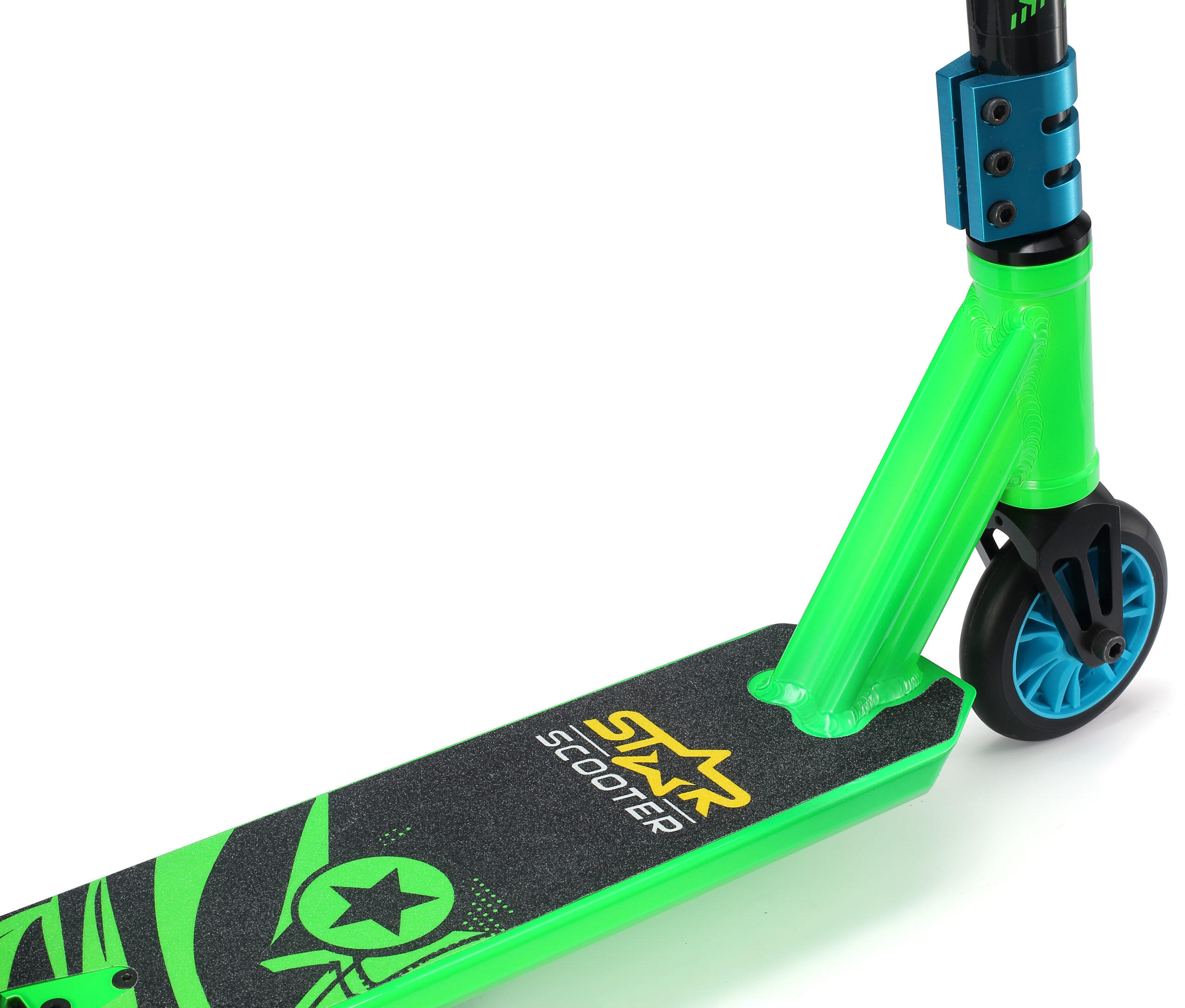 STAR SCOOTER Freestyle Jump alu stuntstep 110mm Mini groen 5/5