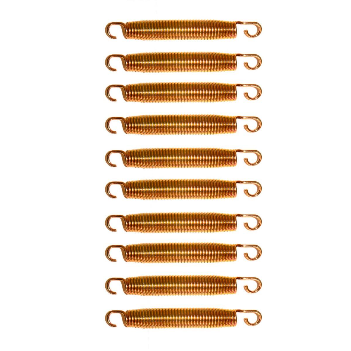Lot de 10 ressorts trampoline Gold 165 mm 4/4