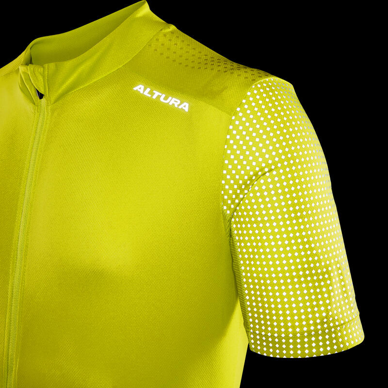 Maillot de vélo Nightvision manches courtes homme