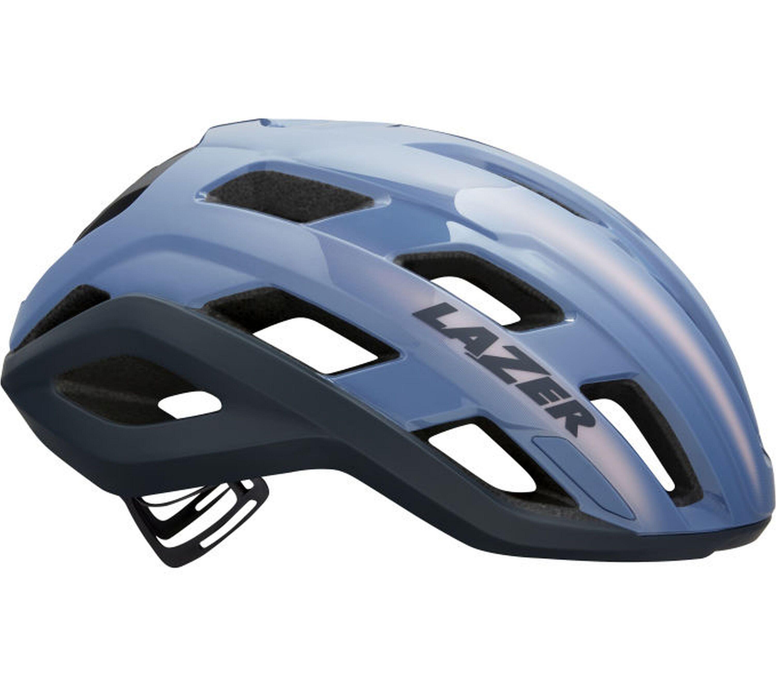 Lazer Strada KinetiCore Cycle Helmet Light Blue Sunset 1/5