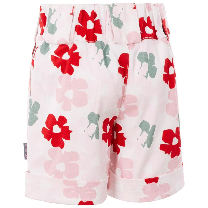 Meisjes Tangible Bloemen Shorts (Rood/Roze/Groen)