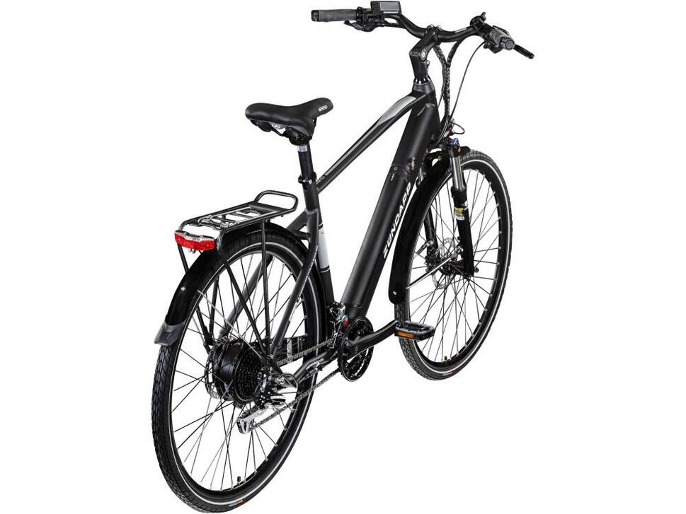 Rower elektryczny trekkingowy Zundapp czarny rama 20,5 cala