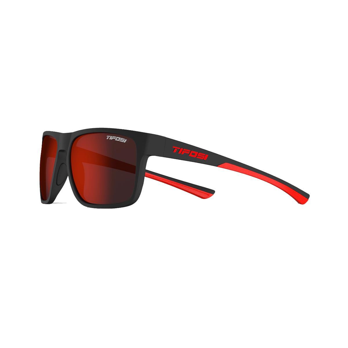 Swick Single Lens Eyewear Casual | Casual Satin Black/Crimson/Smoke Red 2/3