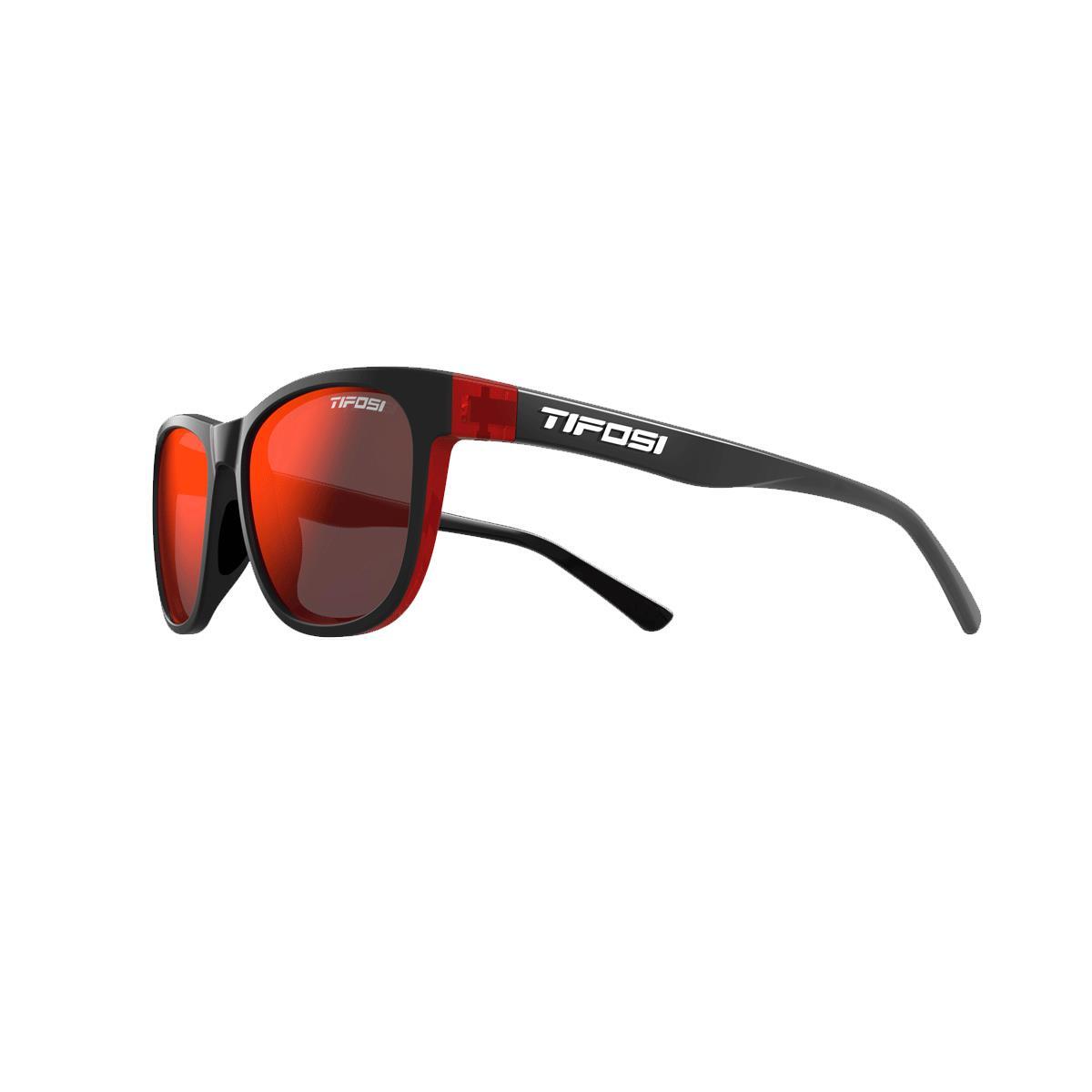 TIFOSI Swank Single Lens Sunglasses Casual | Casual Crimson/Onyx/Smoke Red