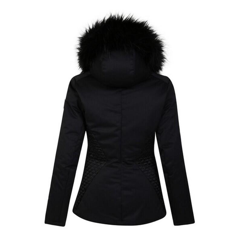 Chaqueta de Esquí Julien Macdonald Supermacy Lisos para Mujer Negro