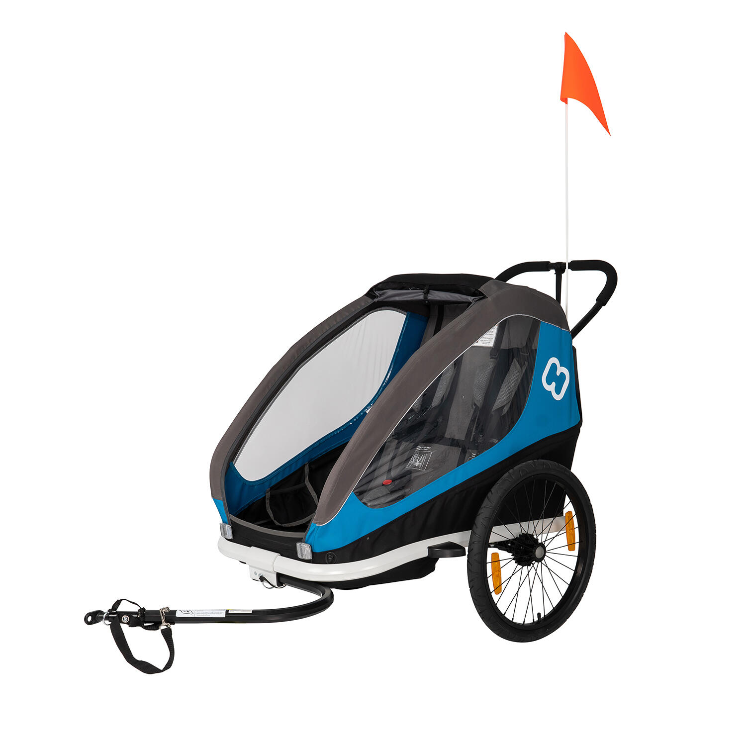 Hamax Traveller Twin Child Bike Trailer 1/5