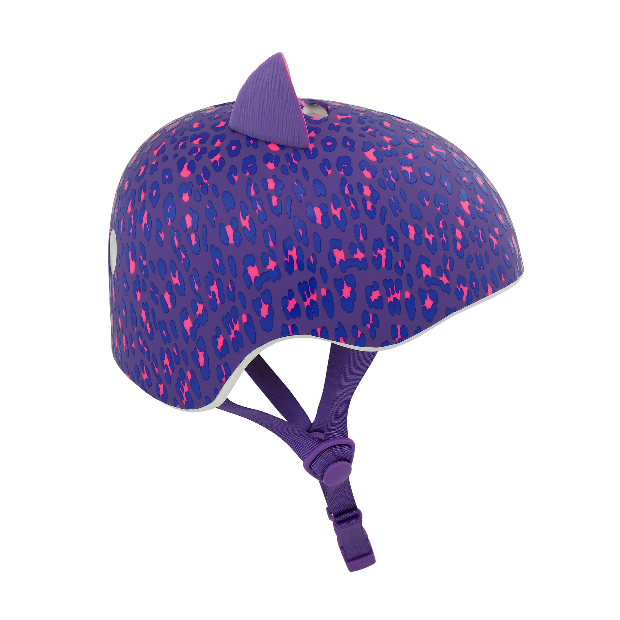 Krash FS Youth Helmet (8+ Years) - Leopard Kitty Leopard Kitty Unisize 54-58cm 4/5