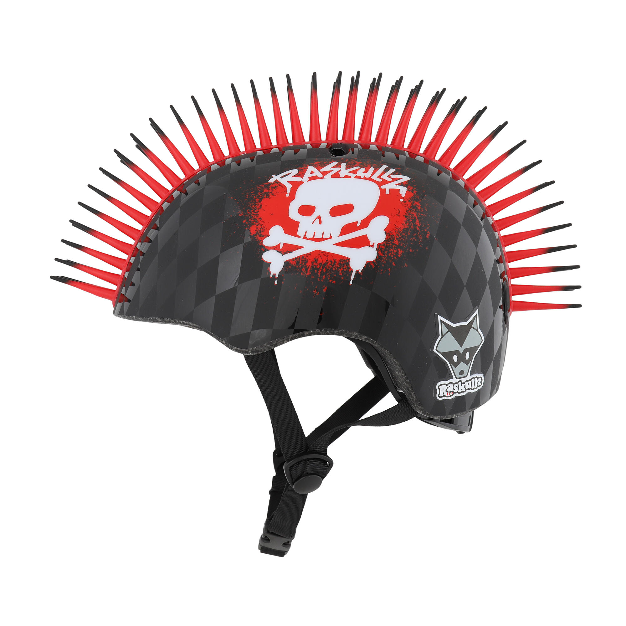 Raskullz FS Child Helmet (5+ Years) Skull Hawk Red Unisize 50-54cm 2/5