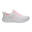 Calçado Skechers Go Walk Flex-Alani Mulheres. Branco/rosa