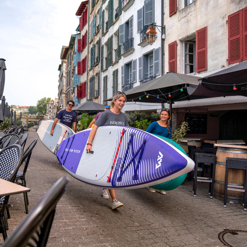 AQUA MARINA CORAL Touring Night Fade SUP Board Stand Up Paddle aufblasbar 6/7