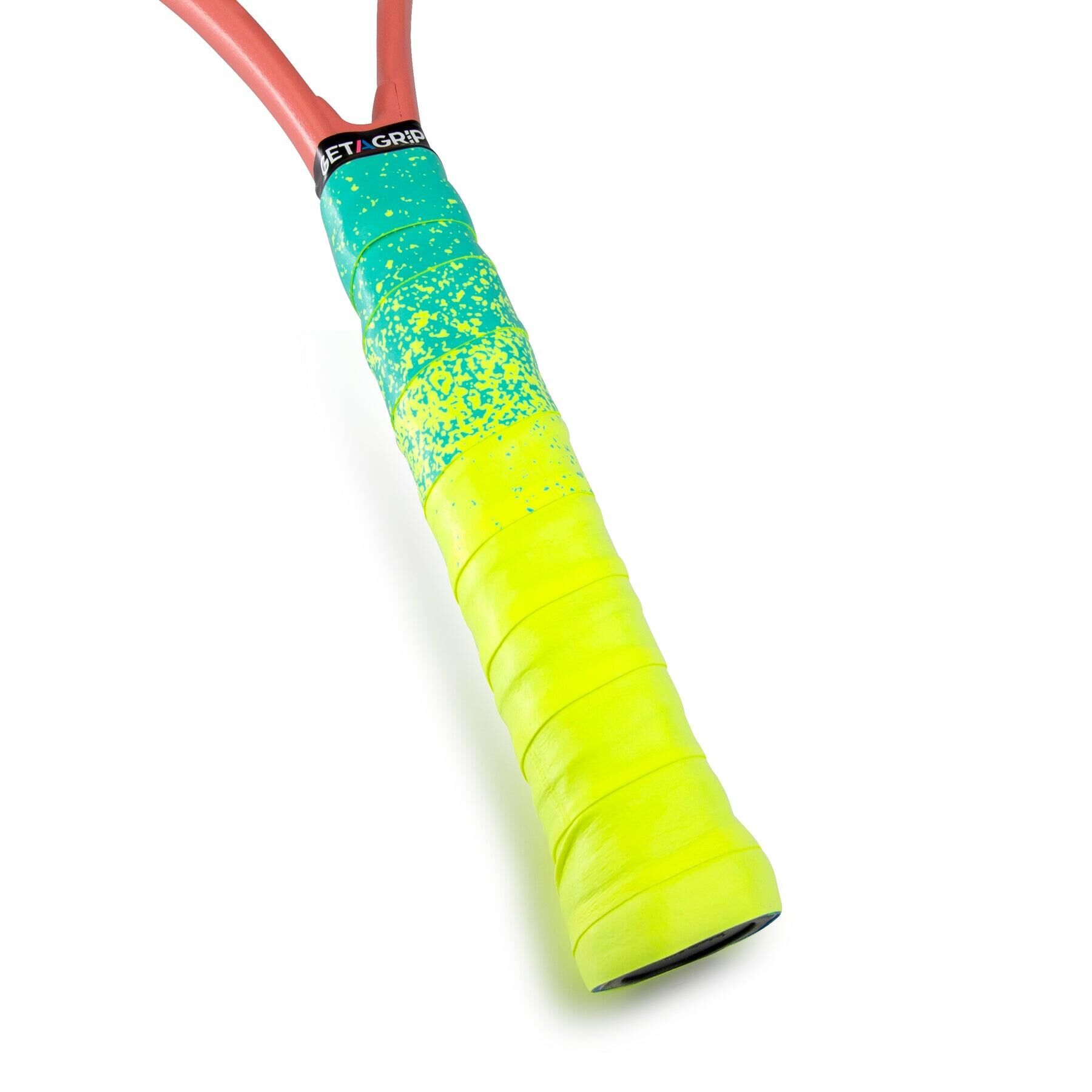 GET A GRIP Get A Grip Tennis Grips - Paint The Lines (Neon + Blue)