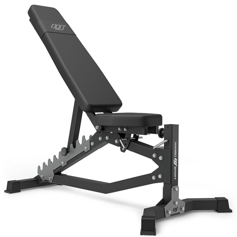 Ensemble de musculation Marbo Sport banc réglable et accessoires supplémentaires