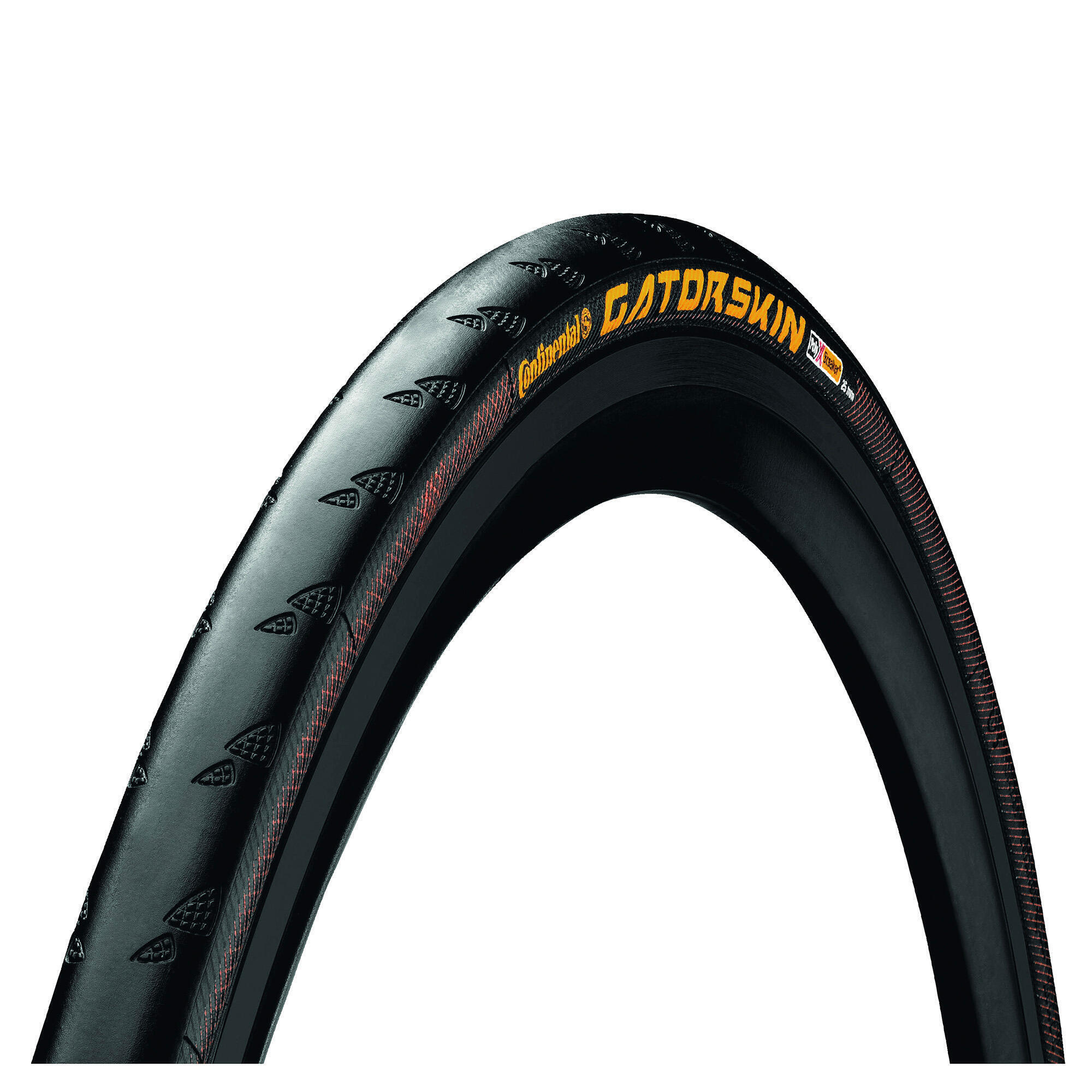 CONTINENTAL Gatorskin Tyre-Wire Bead Road Black/Black 700 X 28C Puncture Protection