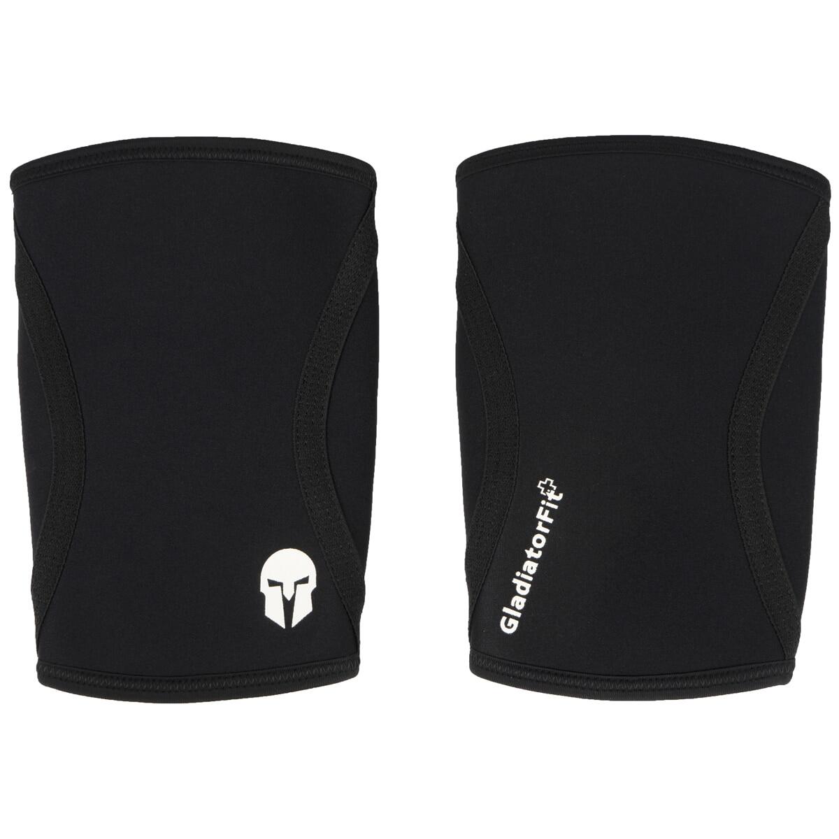 Neoprene fitness compression knee pads (set of 2)